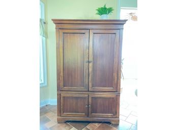 Solid Cherry Entertainment Cabinet