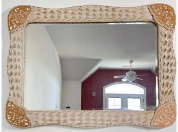 Wicker Wall Mirror (B)