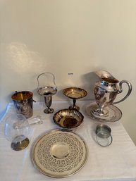 Miscellaneous Silver Plated Items