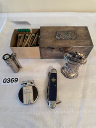 Unique Lighters And Box Of Matches