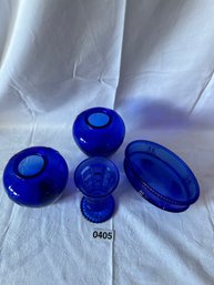 Blue Color Vases