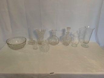 Glass And Crystal Pieces