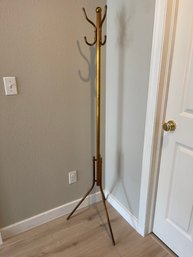 Vintage Copper Hallway Coat Stand