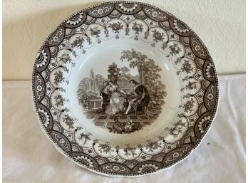 Set Of Two Rare Byron Gallery Serving Dish