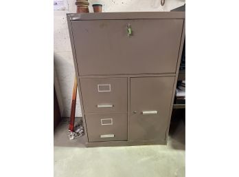 Metal File Desk Cabinet