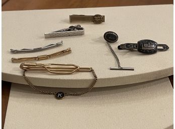 Various Money Clips, Tie Tacs, And Pins