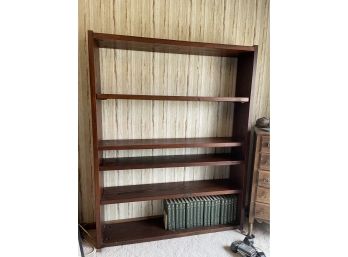 Open Book Shelf Solid Wood (1)