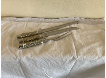 Carving Set Durex De Lux Stainless Made In Germany