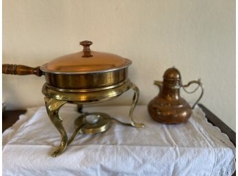 80s Middle Eastern Copper Teapot