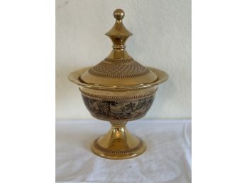 Vintage Italian Compote With Lid