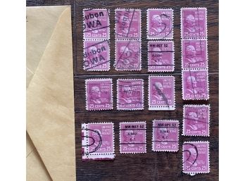 $.25 Stamp Collection