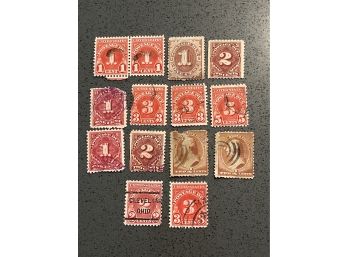 Postage Due Stamps