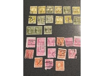 Eight And Nine Cent Stamps