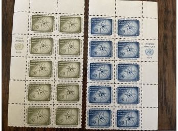 1958 United Nations Stamps