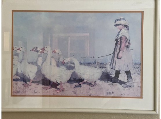 To Pasture By James Guither Framed Print