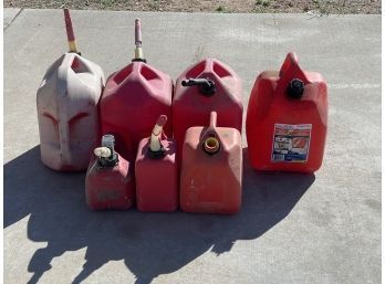 Lot Of Gas Cans #1