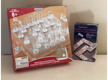 Chess Set And Dominoes
