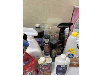 Large Lot Of Cleaning Products