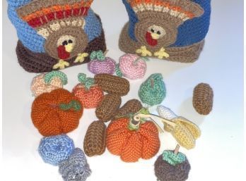 Crocheted Thanksgiving ItemsCrocheted Thanksgiving Items