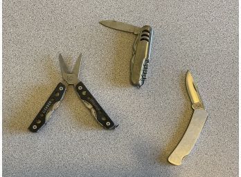 3pc Pocket Knives Set