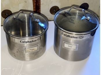 Calphalon Set Of 3 Canisters