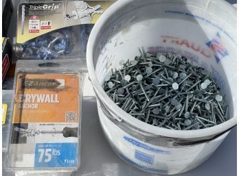 Large Lot Of Nails