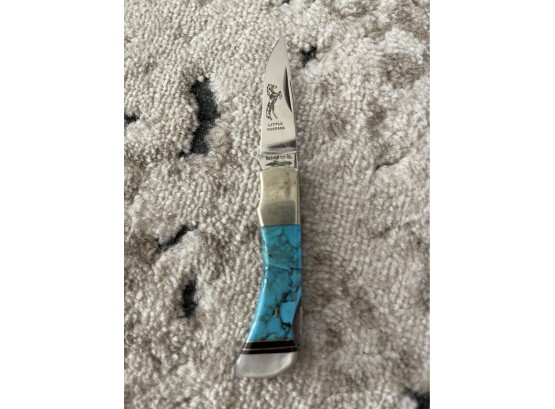Parker Cut Co Turquoise Pocket Knife