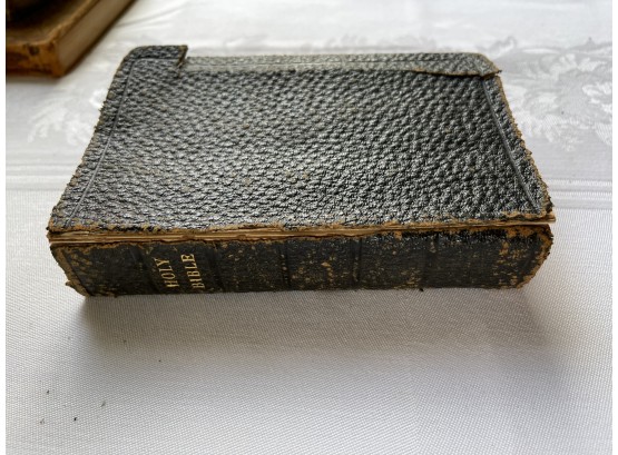 Antique Holy Bible (2 In Set)