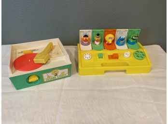 Vintage Sesame Street Fisher Price Toys
