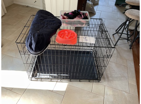Large Dog Crate, SlowFeeder Dog Bowl, Miscellaneous Dog Items