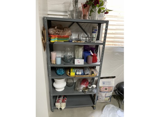 Storage Shelf And Contents #2