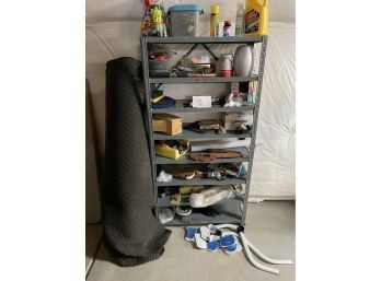 Storage Shelf And Contents #1