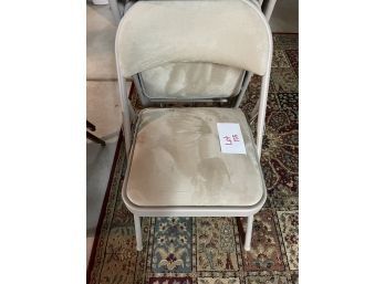 Folding Chairs And Table Lot