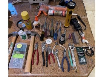 Lot Of Junk Drawer Tools
