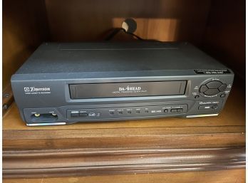 VHS Player And Movie Lot