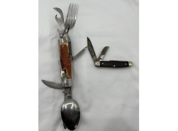 Pocket Knife/survival Knife Set