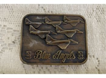 Vintage Blue Angels Belt Buckle