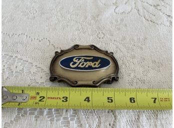 Vintage Ford Belt Buckle