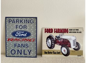 Ford Metal Signs