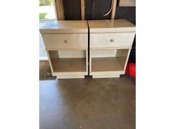 Two Bedside Tables