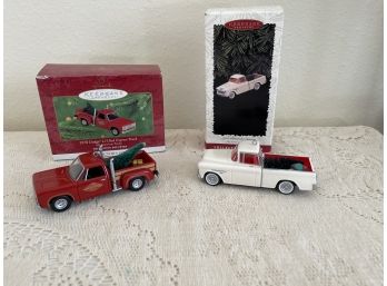 Hallmark Keepsakes Trucks Ornaments