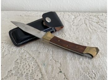 Pocket Knife With Case Brand Unknown