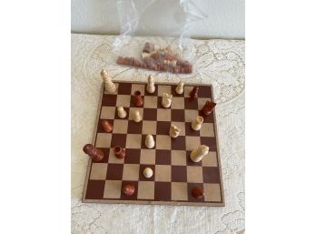 Chess Set And Cards Lot