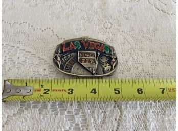 Vintage Las Vegas Belt Buckle