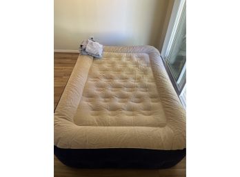 Fast Fill Double Air Mattress And Separate Twin Blow Up Mattress.