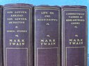 Set 6 Classic Antique Mark Twain Books