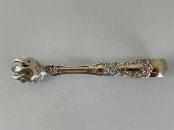 Antique Sterling Silver Sugar Tongs