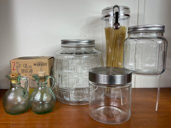 Lot Of Kitchen Containers