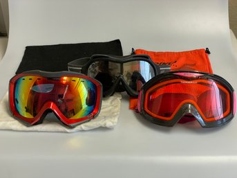 Lot Of Smith & Briko Ski Goggles