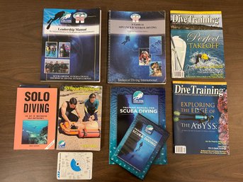 Lot Of Scuba Diving Books & Manuals